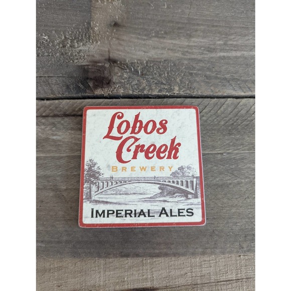 Vintage Beer Bar Coasters Set of Four / Cork Backs - Picture 6 of 7